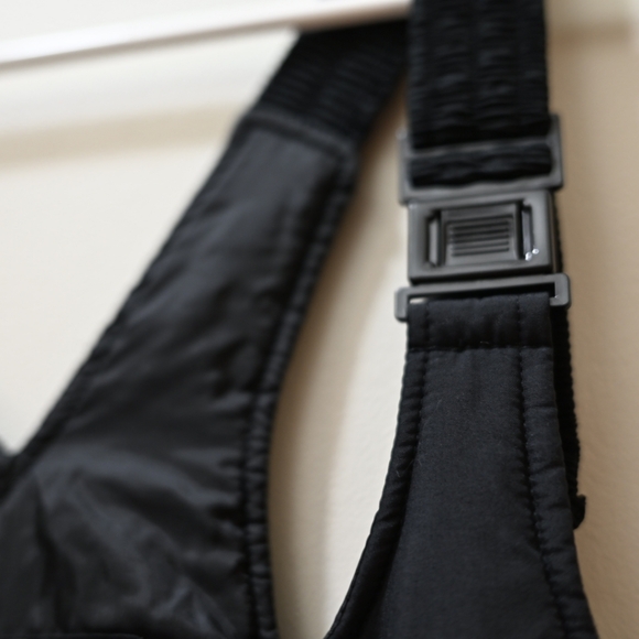Helly Hansen Europa Black Vintage Snow Bib Overalls Jumpsuit Jumper Size 18 Ski - Picture 6 of 10